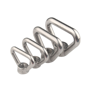 Tuerca de elevación M12 con anillo en forma de triángulo, rosca de acero inoxidable 304, tuerca de elevación con anillo en forma de triángulo - Product Image 4