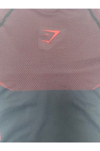 T-shirt sportif à manches courtes pour homme avec motif color block, séchage rapide, coupe ajustée, col rond, en polyester tricoté - Product Image 5