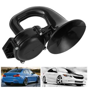 Klaxon Escargot Universel Noir <span class=keywords><strong>Fanfare</strong></span> 12/24V 120dB Air <span class=keywords><strong>Trompette</strong></span> pour Voiture Camion Bus Van Train - Product Image 4