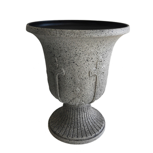 Ronbo Sunrise Urna Casa <span class=keywords><strong>Imperial</strong></span> Decorativo Al Aire Libre Forma de urna Maceta de plástico - Product Image 2