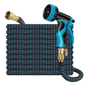 <span class=keywords><strong>2025</strong></span> для Amazon, горячая распродажа, расширяемый садовый водяной шланг, 50 футов 75 футов 100 футов 30 м, садовые инструменты для мытья сада - Product Image 1