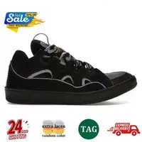 Sepatu Sneakers Kulit Asli Pria Desainer Lanves Tren Mode 2025, Platform Kustom, Mewah, Penambah Tinggi, Gaya Berjalan - Product Image 3