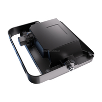 Projecteur solaire mini ABS 30W, 90 degrés d'éclairage, IP65, étanche, projecteur solaire pour jardin et cour