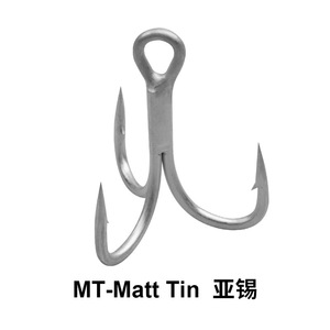 Высокоуглеродистая сталь, антикоррозийные тройные приманки, крючки с колючками для пресноводных и океанских видов окуня и осьминога - Product Image 5