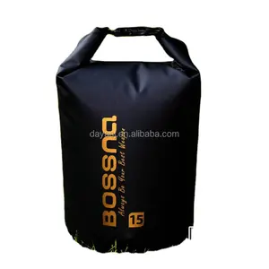 Outdoor Sport 500d Pvc Zeildoek Custom Logo Waterdichte Oceaan Pack Droge Tassen Met Schouderriem Zwemtas