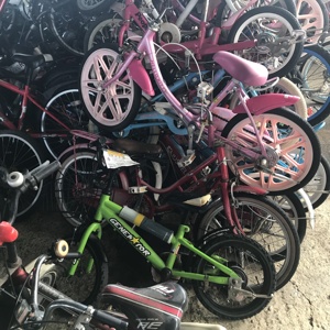 จักรยานเสือภูเขาผู้หญิงญี่ปุ่นแบบใช้แล้วพร้อมกรอบดิสก์เบรกความเร็วเดียวเต็มกรอบกันกระแทก - Product Image 6