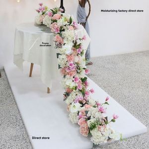 Long Striped <b>Artificial</b> <b>Flowers</b> for Weddings Hanging <b>Flower</b> Tail Stage Decorations Wedding Centerpieces Table Decorations - Product Image 4