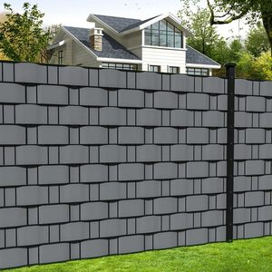 <span class=keywords><strong>Bande</strong></span> de clôture en PVC <span class=keywords><strong>rigide</strong></span> LIYUAN 19cm*26m, ruban de clôture en PP <span class=keywords><strong>pour</strong></span> la décoration de clôture de jardin et l'obtention d'une intimité - Product Image 6