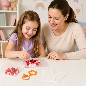 Kit de <span class=keywords><strong>perles</strong></span> à fusionner 3D innovant, ensemble de création de pixel art avec <span class=keywords><strong>perles</strong></span> fondantes pour les <span class=keywords><strong>loisirs</strong></span> <span class=keywords><strong>créatifs</strong></span> avancés - Product Image 3