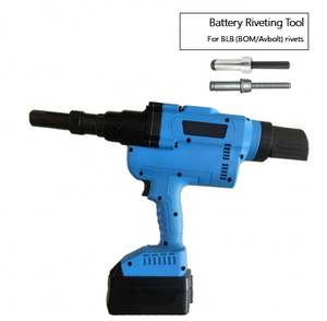 Pistolet à rivets électrique industriel 36V pour installation de panneaux solaires, batterie au lithium HD50, sans balais, sans fil, à rainure annulaire YLRG-3601 - Product Image 2