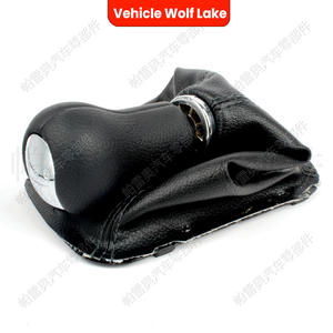 Poignée de levier de vitesse en cuir Toyota Corolla Avensis, boîte de vitesses automatique à 6 vitesses, avec cache anti-poussière - Product Image 3