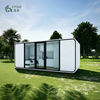 Modèle économique en promotion : Maison conteneur modulaire portable personnalisée, maison préfabriquée, mini-maison prête à l'emploi, structure de maisons préfabriquées