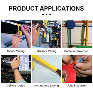 <span class=keywords><strong>Rouleau</strong></span> de ruban électrique en PVC auto-adhésif isolé fabriqué en Chine pour les travaux électriques généraux de forage - Product Image 5