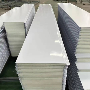 <span class=keywords><strong>Pu</strong></span> Bọt 50 Mm Bánh Sandwich Cách Điện Tấm Acoustic Cách Âm Trang Trí Bên Ngoài Kim Loại Siding Bảng Điều Chỉnh Cho Biệt Thự Căn Hộ - Product Image 5