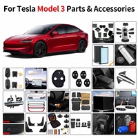Protection d'écran pour Tesla Model 3, Ailes en fibre de carbone pour coffre Y, Kit carrosserie Yofer Juniper, Haut-parleur à bobine, Phare 2019