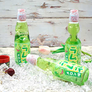 Nhật bản đồ uống có ga Hata Soda nước giải khát Hami dưa hương vị mềm kỳ lạ Uống <span class=keywords><strong>200ml</strong></span> - Product Image 4