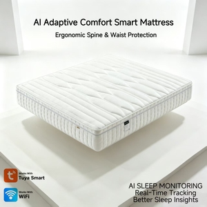 <span class=keywords><strong>ที่นอน</strong></span>อัจฉริยะ AISLUMBERX AI <span class=keywords><strong>พร้อม</strong></span>ระบบตรวจสอบการนอนหลับ นวดด้วยถุงลมปรับได้ ดีไซน์ทันสมัยสำหรับใช้ในห้องนอน-จัดส่งตรงจากโรงงาน - Product Image 3