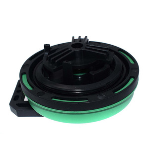 Tapa del tanque de combustible Caterpillar para excavadora E320B, verde con mango negro - Product Image 3