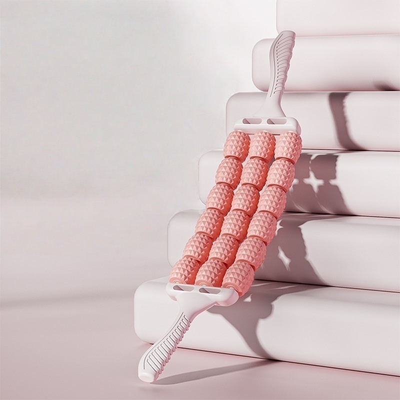 Pink-three rows