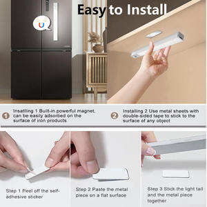 <b>Wireless</b> LED Under-Cabinet Lighting with Charging Dock ,Rechargeable Motion-Activated Indoor <b>Lights</b>, Dimmable Closet <b>Lights</b> - Product Image 5