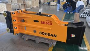 Nuevo Martillo Hidráulico SB140 Tipo Caja Silencioso para Maquinaria de Construcción, Cincel de 165mm para Martillos Rompedores de 30-45 Toneladas - Product Image 4