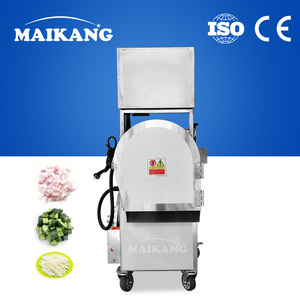 Hoge-efficiëntie 800kg/u multifunctionele roestvrijstalen machine voor het snijden, raspen en in blokjes snijden van groenten voor voedselverwerking - Product Image 1