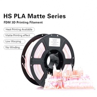 Lyjenny HS Matte gradien PLA Matte crem multiwarna rendah Warping mudah untuk cetak 3D Printer filamen grosiran-Dawn Shell