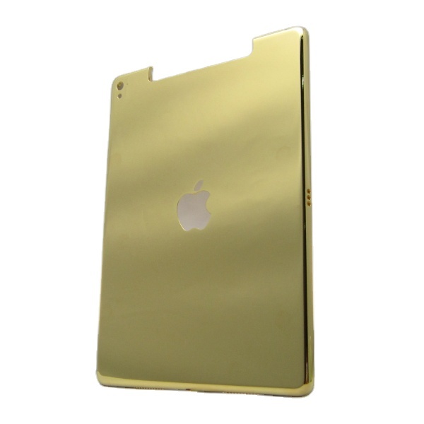 For iPad Pro 24k Gold Plated Back Housing Luxury Gold Back Cover Hot Selling, Unique and Functional Mobile Phone case Shell