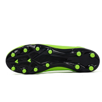 Chaussures de football pour garçons à coupe basse, crampons longs pour terrain synthétique, chaussures d'entraînement automne-hiver en stock