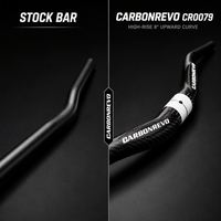 Guidon de trottinette électrique Carbonrevo réglable en hauteur, barre de direction facile à installer, compatible, haute qualité