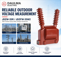 Transformateur de tension 35 kV pour sous-station JDZW-35R JDZFW-35W2, transformateur de tension extérieur en résine époxy pour projets industriels de distribution d'énergie