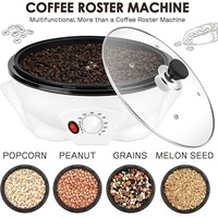 Machine à torréfier les grains de café électrique automatique pour la maison, revêtement antiadhésif, séchage des céréales, cuisson des cacahuètes, fabrication de popcorn, sécheuse