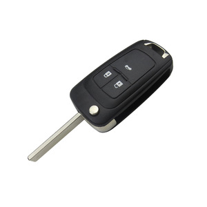 Clé de voiture sans fil HYQIES pour Chevrolet Cruze/<span class=keywords><strong>Malibu</strong></span>, remplacement de clés de véhicule avec lame HU100, chipset ID46, 433 MHz, du fabricant - Product Image 2