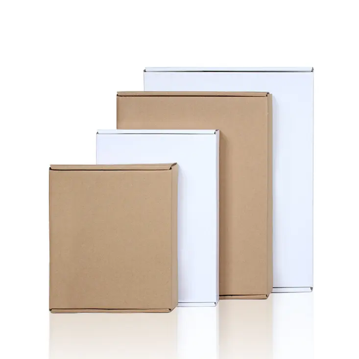 Printing LOGO Luxury Large Corrugated Paper Garment Clothing Packaging Box Custom Clothing Gift Mailer Boxes