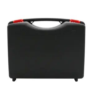 Durable Plastic Equipment Packing Case With Handle and Custom Foam 280*230*82mm