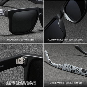 2023 New Design Square <strong>Polarized</strong> <strong>Sports</strong> <strong>Sunglasses</strong> Men's Outdoor Accessories Driving Fishing Sun Glasses - Product Image 4