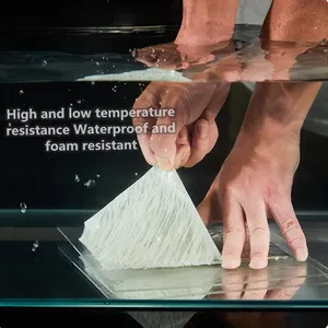 Ruban d'étanchéité en butyl haute viscosité avec feuille d'aluminium auto-adhésif pour l'étanchéité du verre, du bois, du métal et du béton des toitures - Product Image 6