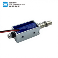 Solénoïde à cadre ouvert à longue course micro-mini DS-0630 12V 24V CC de haute qualité pour accessoires électroniques d'automatisation