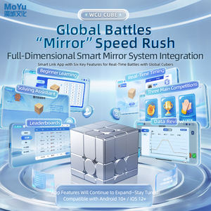 <span class=keywords><strong>Moyu</strong></span> Smart 3x3 espejo magnético AI cubo mágico juguetes rompecabezas educativo cubo mágico juguetes para niños regalo - Product Image 3