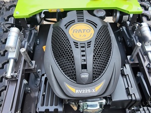 Orchard Specialized Remote Control Lawn <strong>Mower</strong> Rubber Track Gasoline Engine CE Certified for Fruit Farm Weed and Grass Control - Product Image 6
