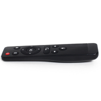 Télécommande intelligente personnalisée à 12 touches IR/2.4G avec récepteur USB pour Android TV Box