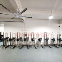 Homogénéisateur Cosmétique à Cisaillement Élevé, Mélangeur Pneumatique pour Crème, Shampoing, Savon Liquide, Disperseur Lifting