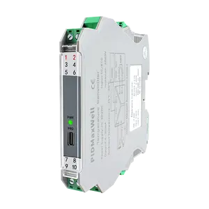 Programmable Temperature Transmitter DIN Rail Mount Isolated 0.1% Accuracy for <strong>Thermocouple</strong> RTD <strong>PT100</strong> - Product Image 4