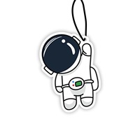 Désodorisants créatifs pour voiture, diffuseurs de parfum à suspendre, parfum frais pour voiture, désodorisants solides longue durée Astronaut