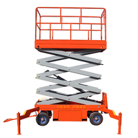 Plateforme élévatrice mobile hydraulique BETERLIFT 6M-14m, élévateur à ciseaux électrique extérieur pour la peinture