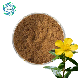 Hochwertiger Natürlicher <span class=keywords><strong>Hypericum</strong></span> <span class=keywords><strong>Perforatum</strong></span> L Extrakt Hypericin 0,3% Lebensmittelqualität Pulver Fassverpackung CAS 548-04-9 - Product Image 1
