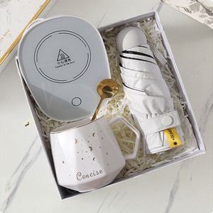 Set de Regalo de Recuerdos para Invitados de Boda 2024: Sombrilla y Vaso Térmico para Café, Venta al Por Mayor para Empresas - Product Image 5