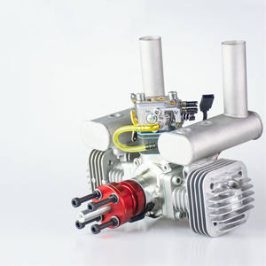 Moteur à essence <span class=keywords><strong>bicylindre</strong></span> <span class=keywords><strong>50cc</strong></span> VVRCRCGF pour modèle d'avion à voilure fixe compatible avec le matériau PVC TV2 - Product Image 1