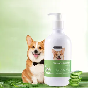 Бинго частная этикетка органические антибактериальные пробиотики шампунь натуральный травяной шампунь для ухода за собаками