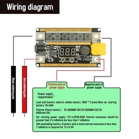 ZYSY GX591 99 Gears Spot Control Board Mesin Las Genggam Mini PCB Sirkuit Standar untuk Baterai Lithium 18650